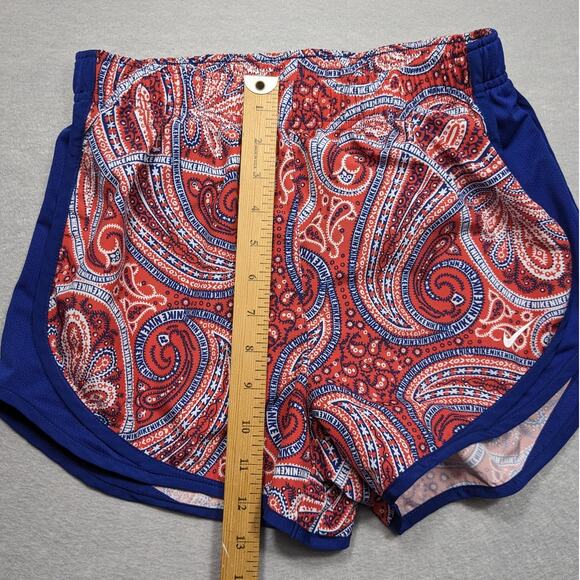 Nike Running Shorts Women's Small Dri-FIT Mid-Rise Brief-Lined Paisley - Picture 4 of 12